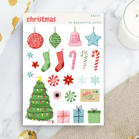 Christmas Sticker Sheet