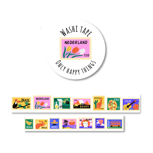 Stamps of the World Washi Tape
