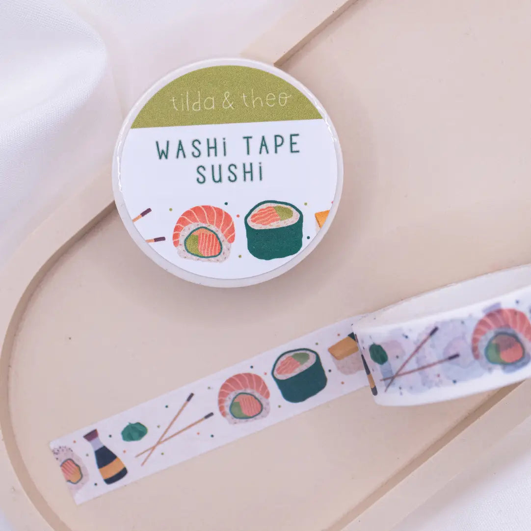 Sushi Washi Tape