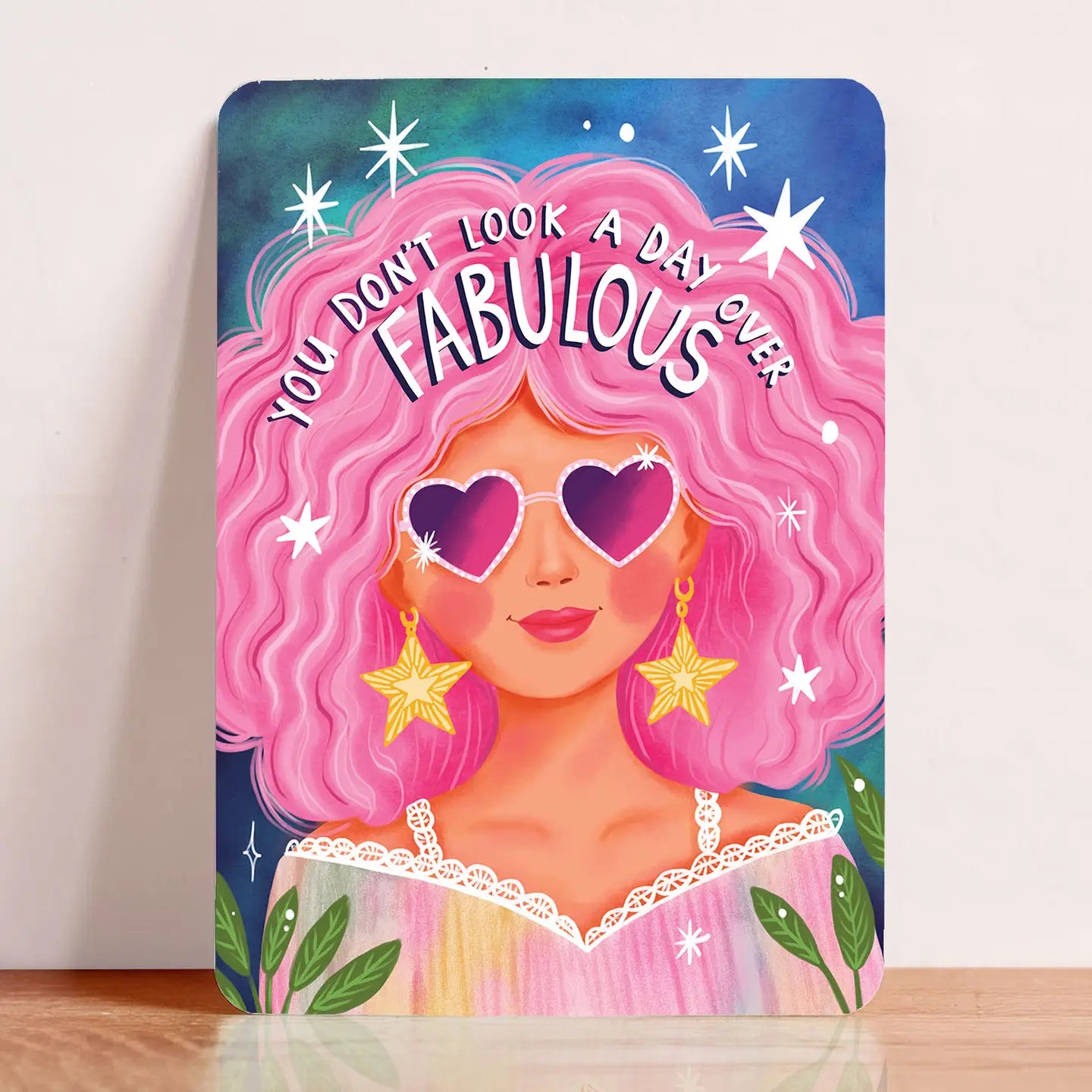 You Don't Look a Day Over Fabulous Postcard