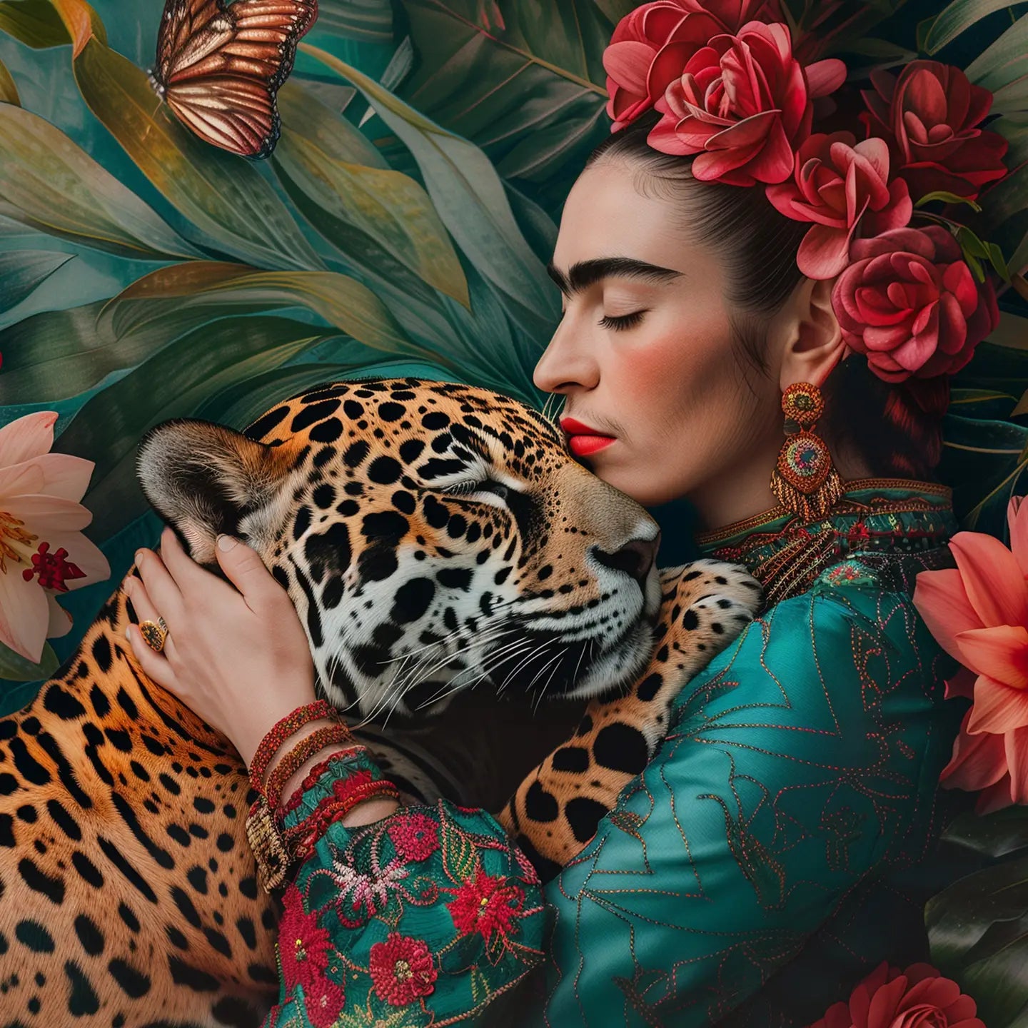 Frida with Panther