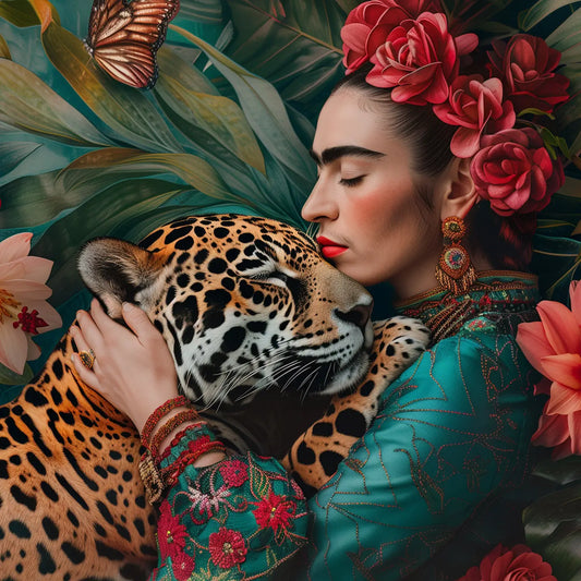 Frida with Panther