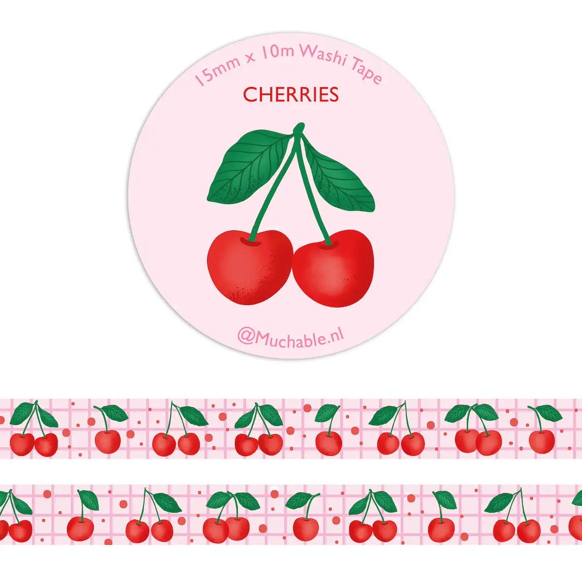 Cherries Washi Tape