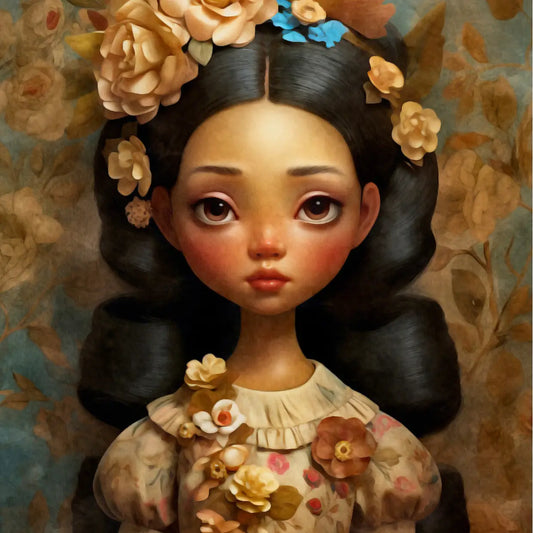Mira Doll Postcard