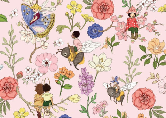 Belle & Boo Postcard "Secret Bug Garden"