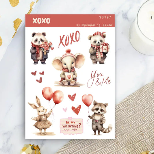XOXO Sticker Sheet