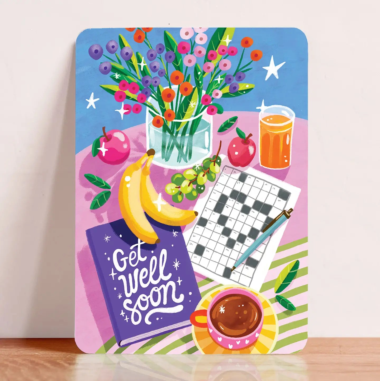 Get Well Soon Postcard