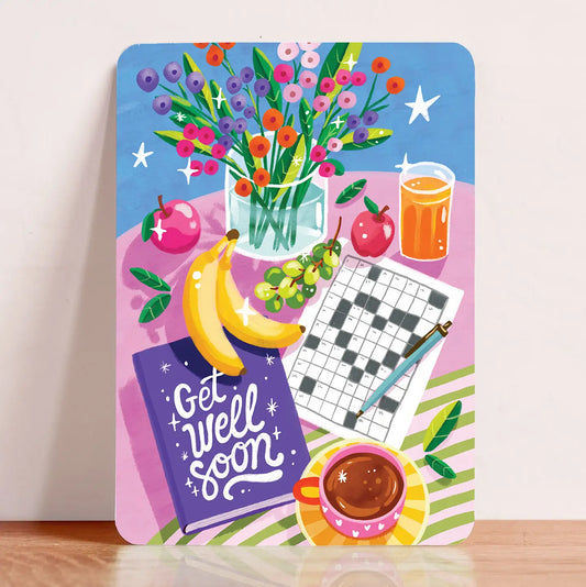 Get Well Soon Postcard