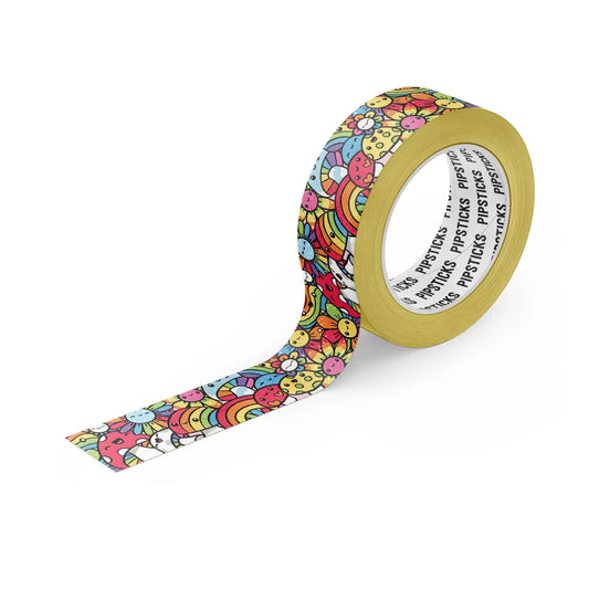 Collage of Color Washi Tape