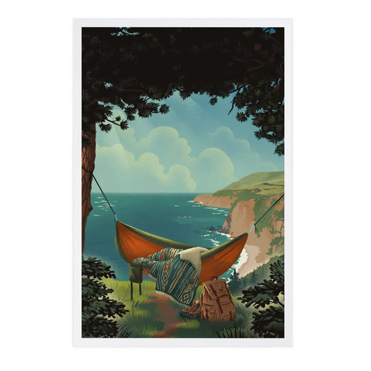 Costal Series Hammock Postcard