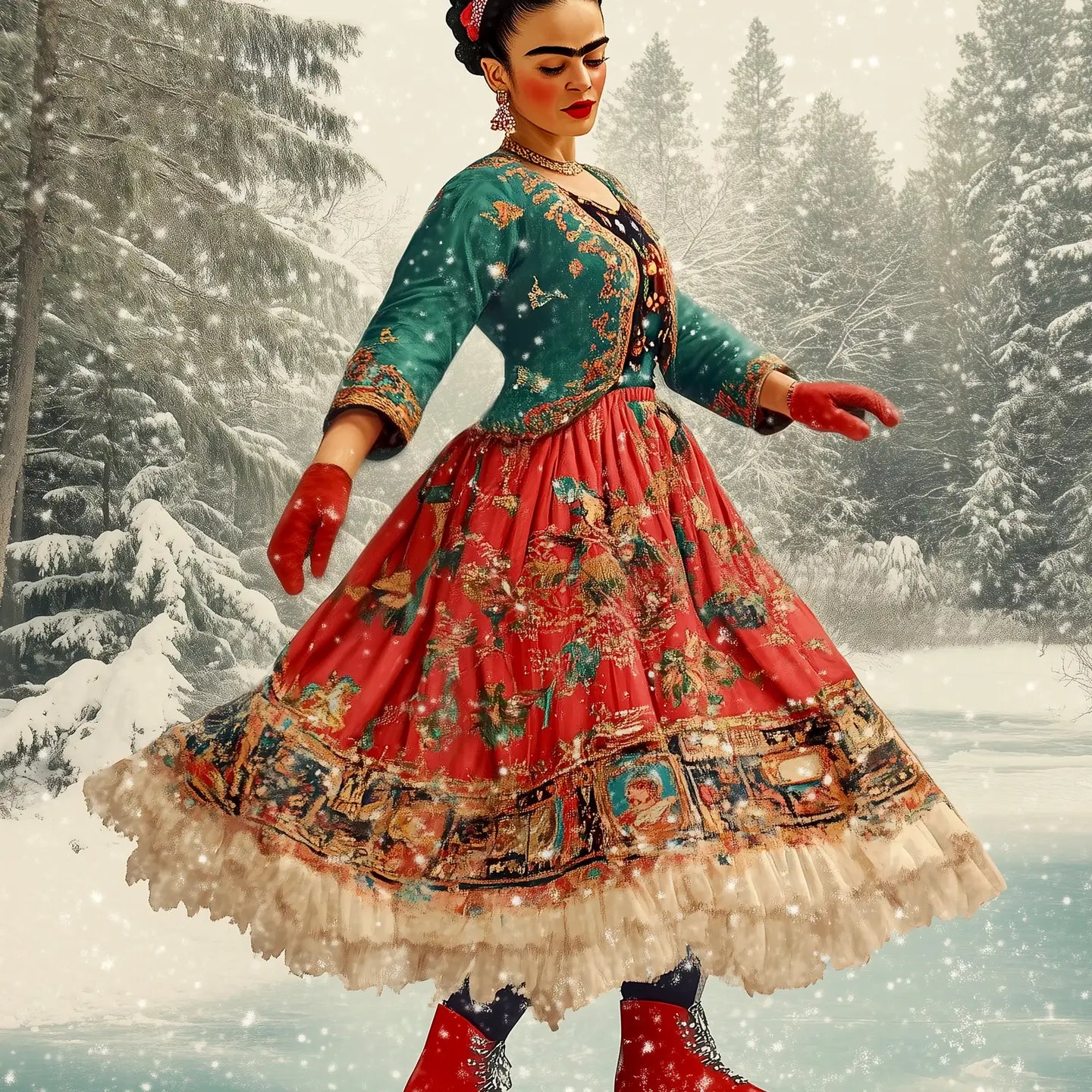 Frida Ice Skating