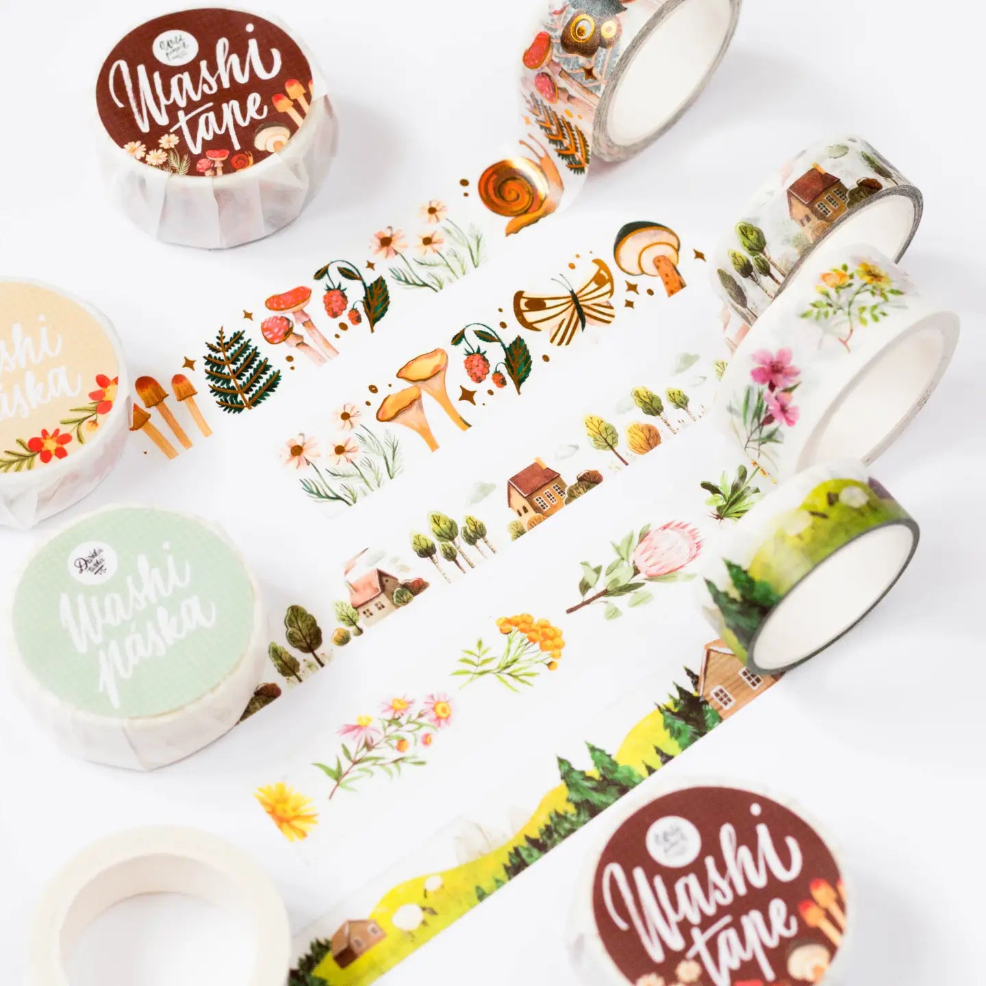 Golden Forest Washi Tape