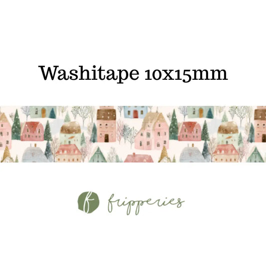 Winter Village Washi Tape