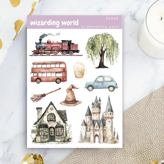 Wizarding World Sticker Sheet