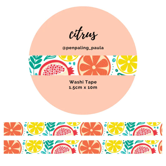 Citrus Washi Tape