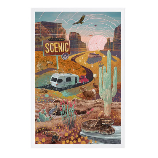 Scenic Desert Outlook