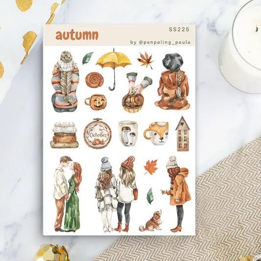 Autumn Sticker Sheet