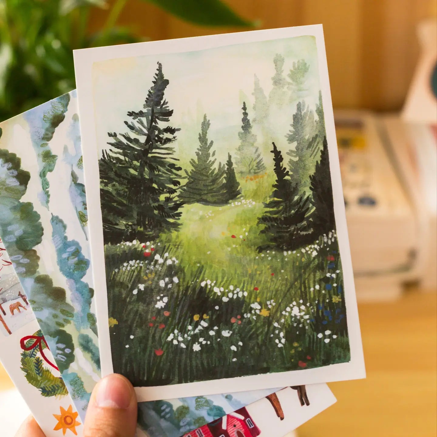 Forest Whisper Postcard