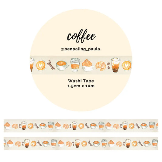 Coffee Washi Tape
