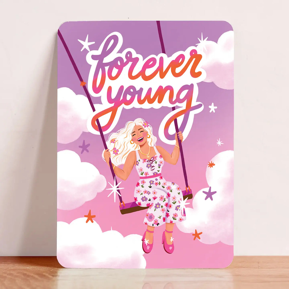 Forever Young Postcard