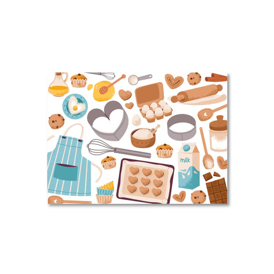 Baking Postcard