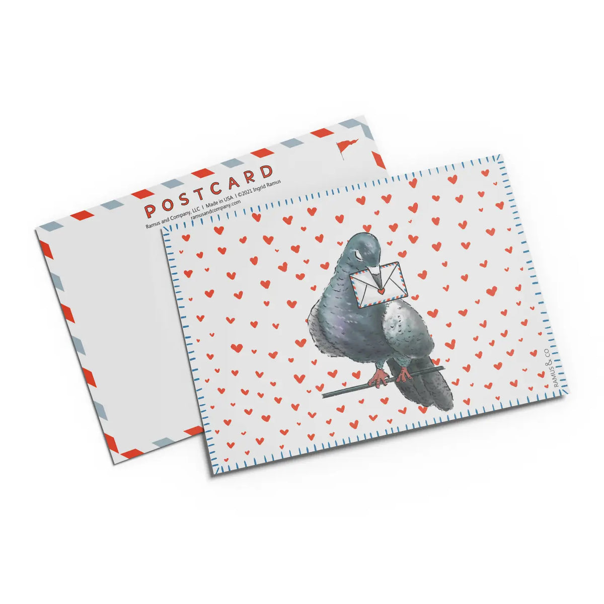 Pigeon Postcard