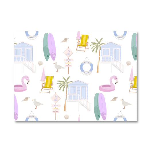 Beach Day Postcard