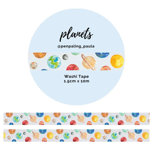 Planets Washi Tape