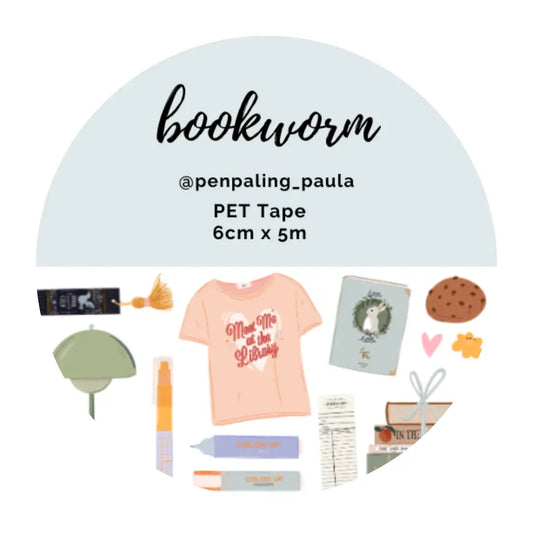 Bookworm PET Tape PRE-CUT