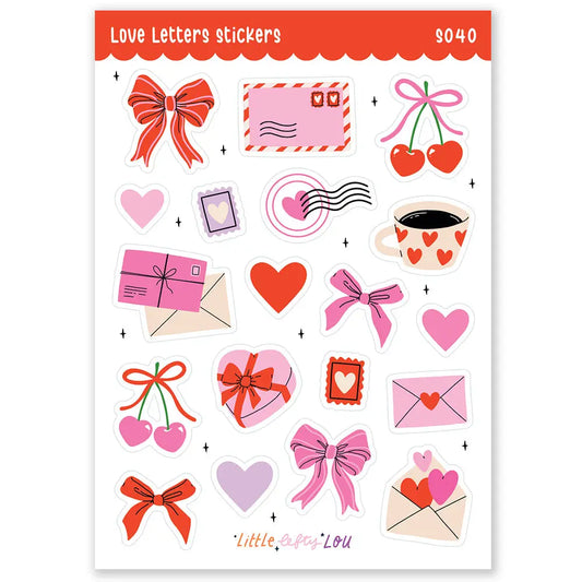 Love Letter Sticker Sheet