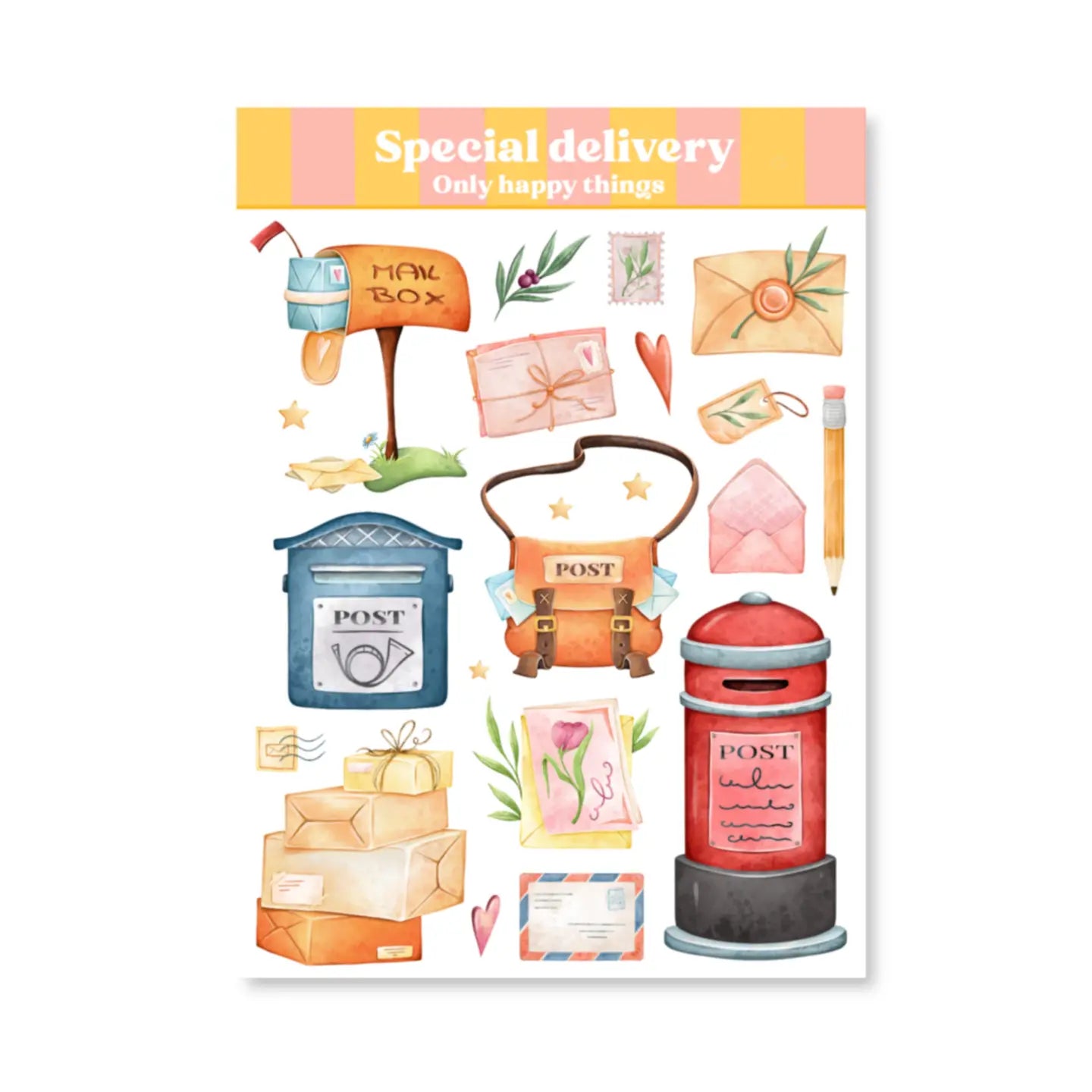Special Delivery Sticker Sheet