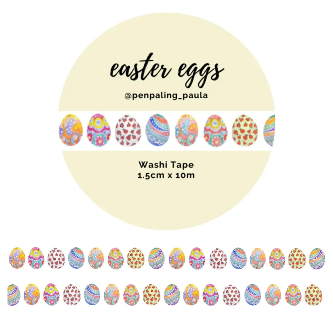 Easter Eggs Washi Tape