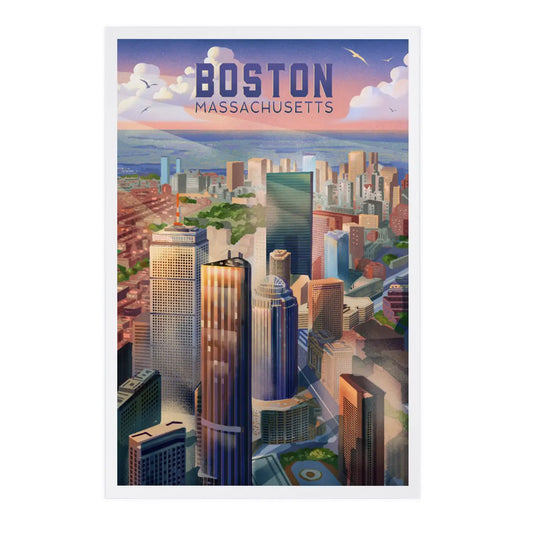 Boston, Massachusetts Postcard