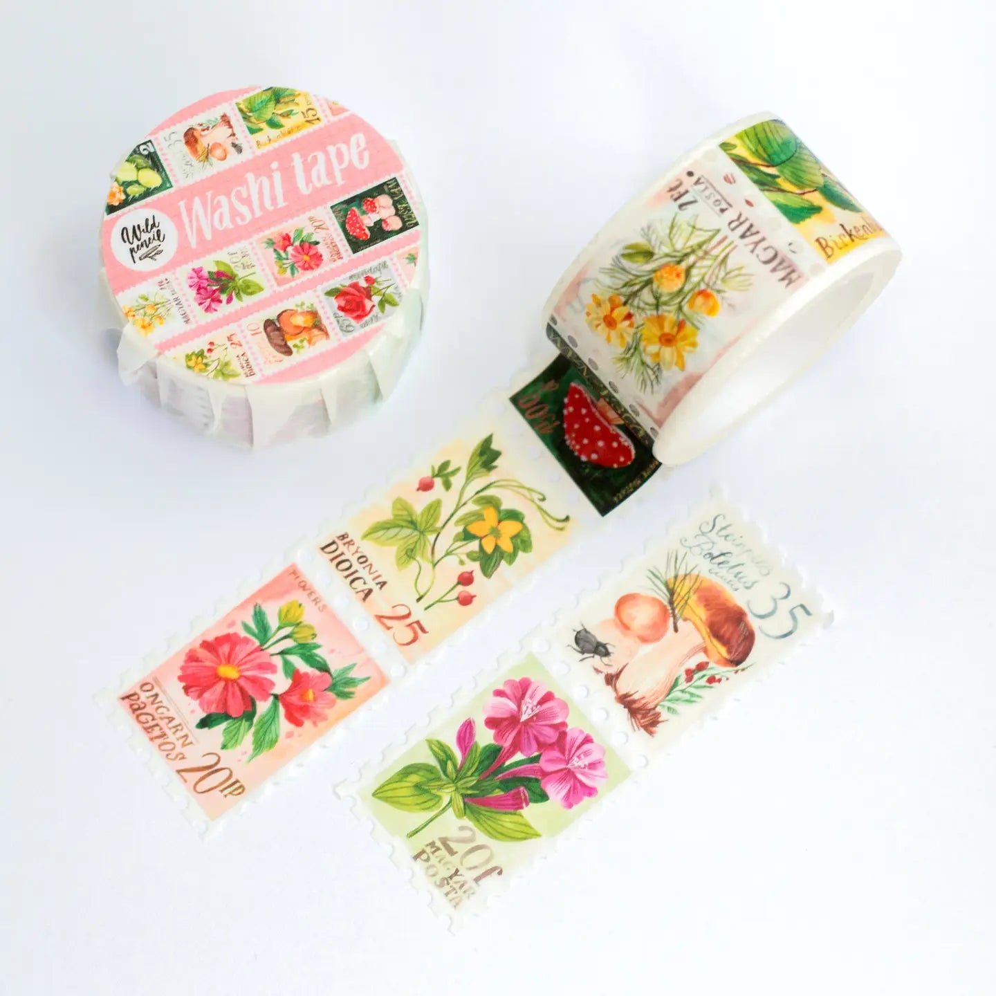 Botanical Stamp Washi Tape