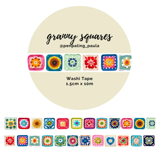 Granny Squares Washi Tape