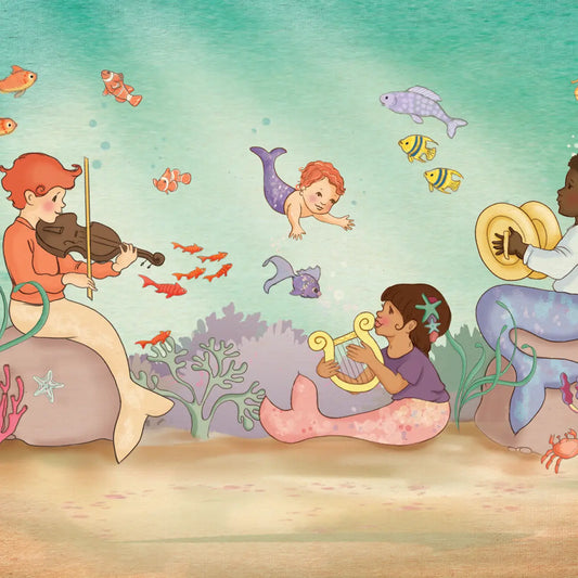 Belle & Boo Postcard "Mermaid Song"