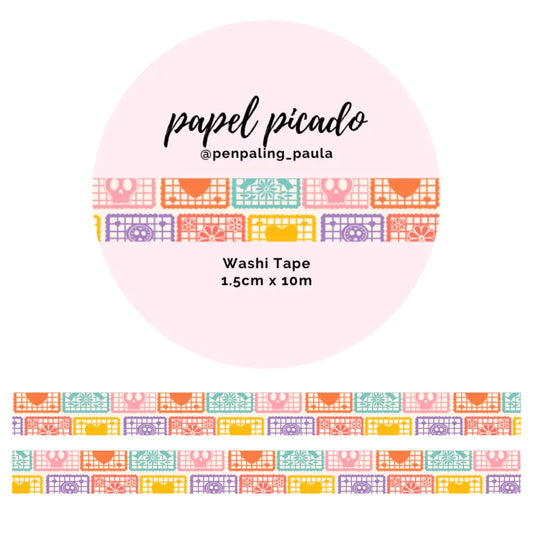 Papel Picado Washi Tape