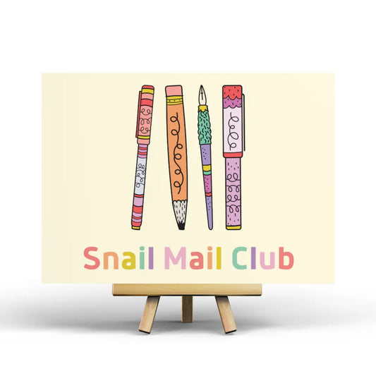 Snail Mail Club Postcard