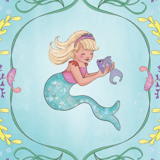 Belle & Boo Postcard "My Fish Friend"