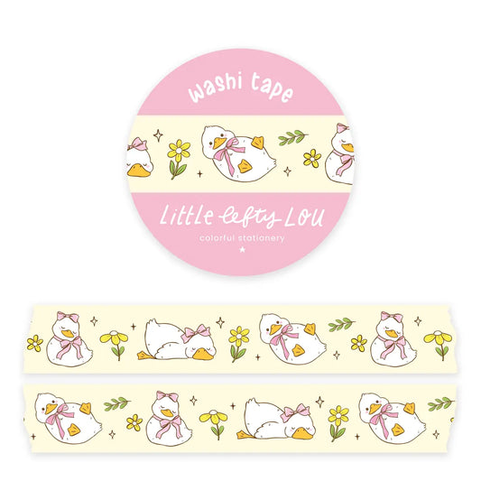 Duckies with Bows Washi Tape