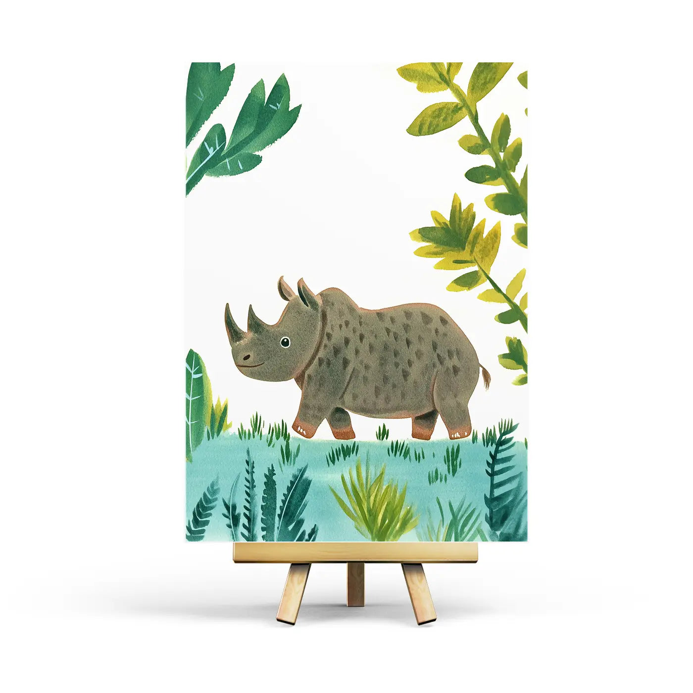 Rhino Postcard