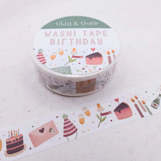 Birthday Washi Tape