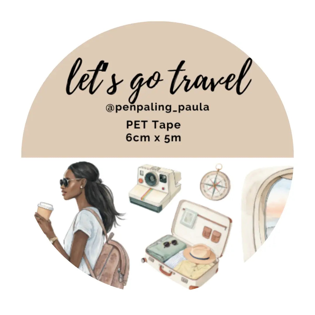 Let's Go Travel Pet Tape PRE-CUT