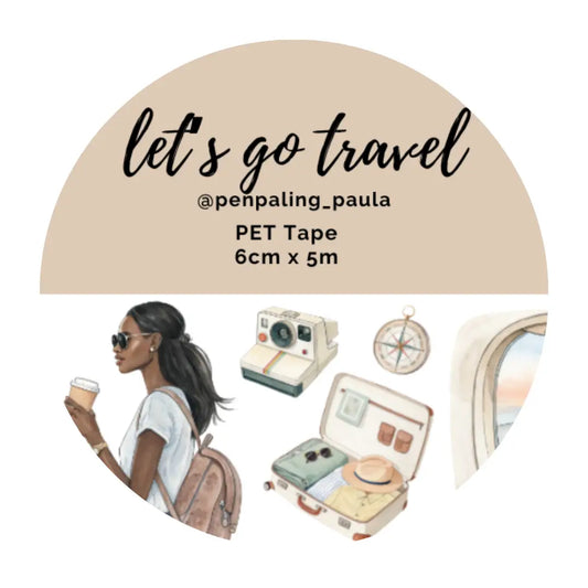 Let's Go Travel Pet Tape PRE-CUT