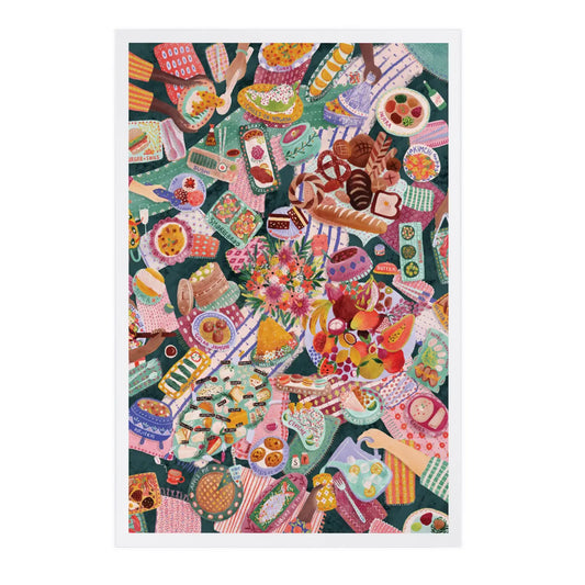 Food of the World Postcard