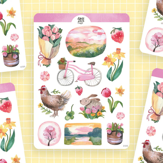Bloom Season Sticket Sheet