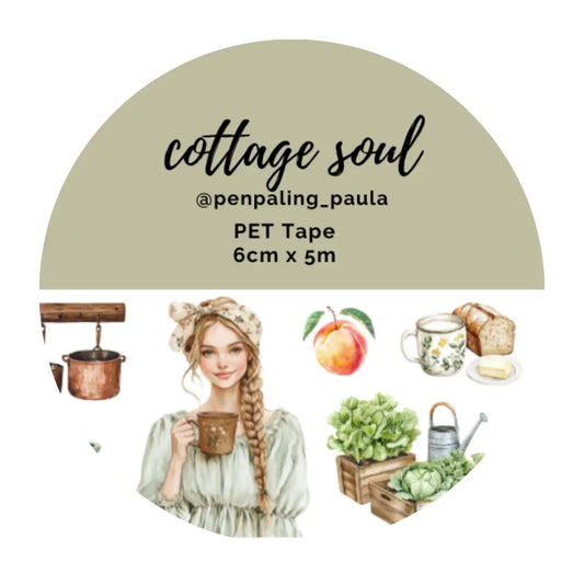 Cottage Soul PET Tape PRE CUT