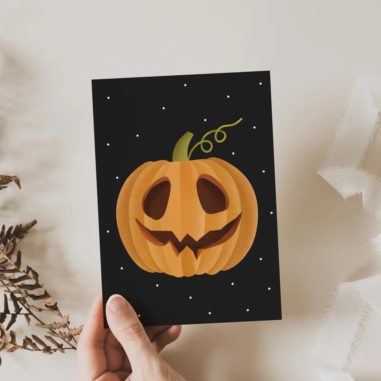 Pumpkin Postcard