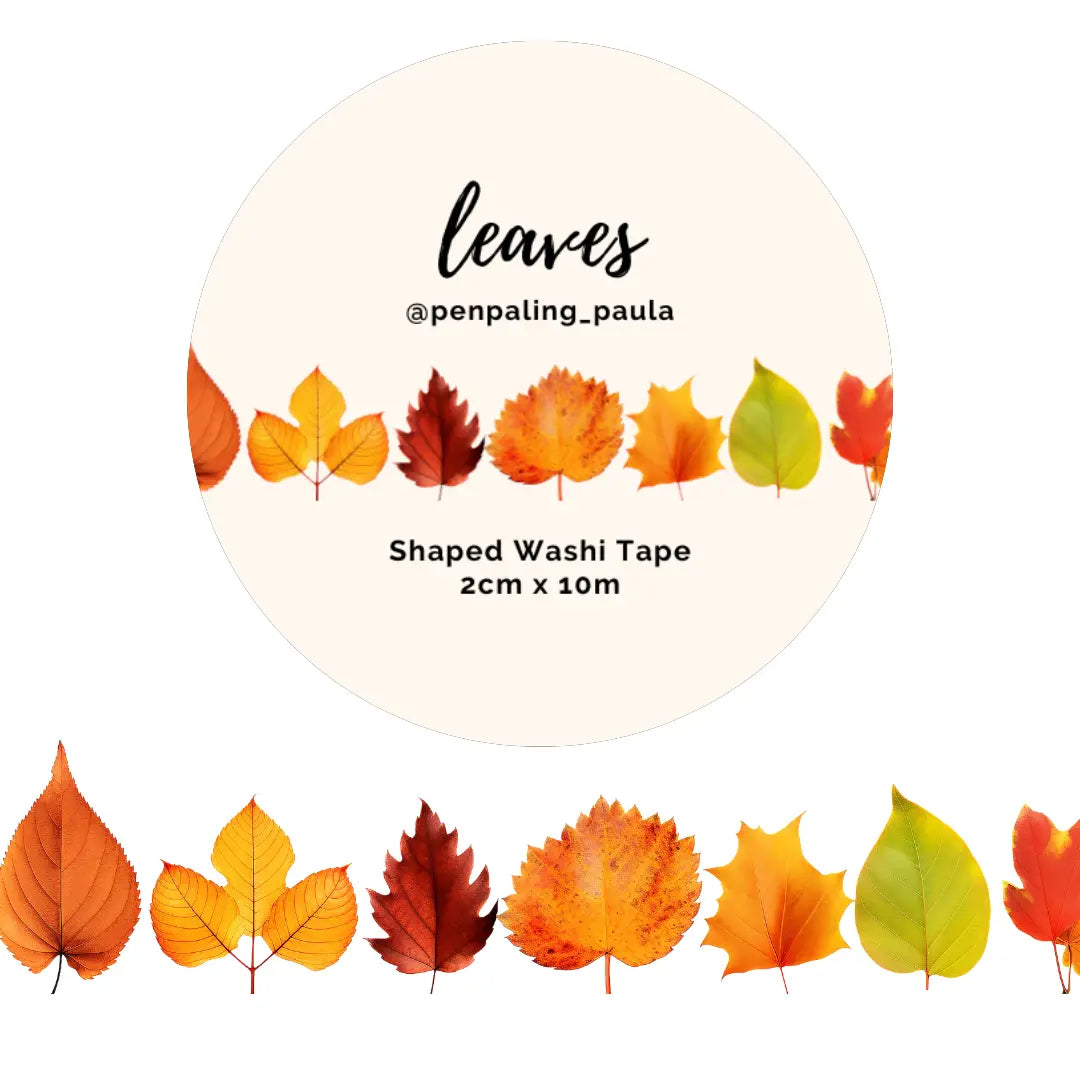 Leaves Washi Tape