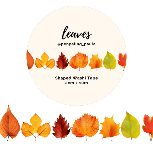 Leaves Shaped Washi Tape
